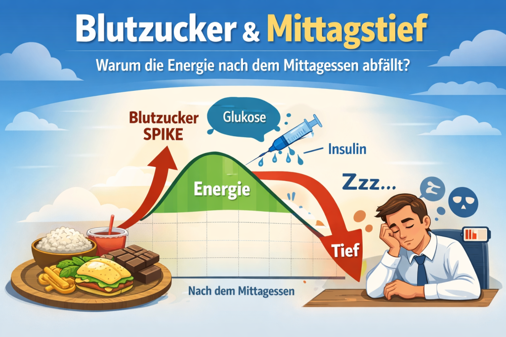 Blutzucker Mittagstief