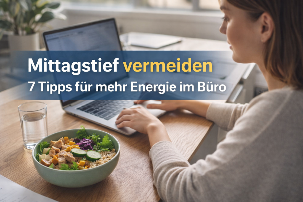 Mittagstief vermeiden 7 Tipps für mehr Energie im Büro